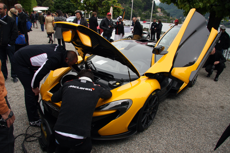 Illustration for article titled Jump-Starting The McLaren P1 Turned Out To Be Difficult
